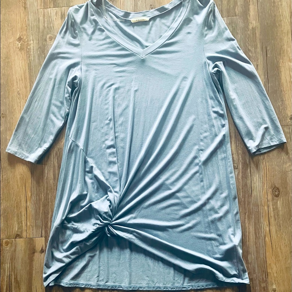 Side Twist Knot Dress
